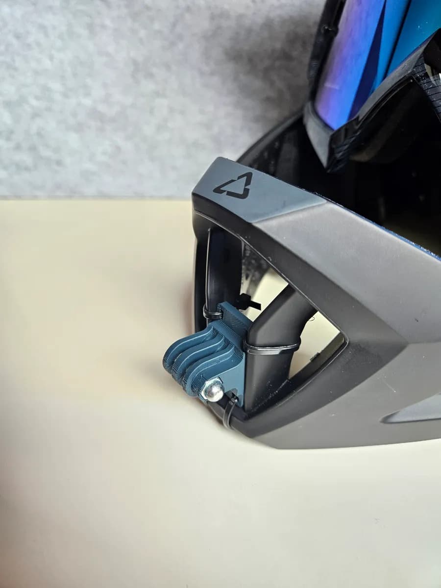Suporte de Câmera de Queixo para Capacete - imagem 4