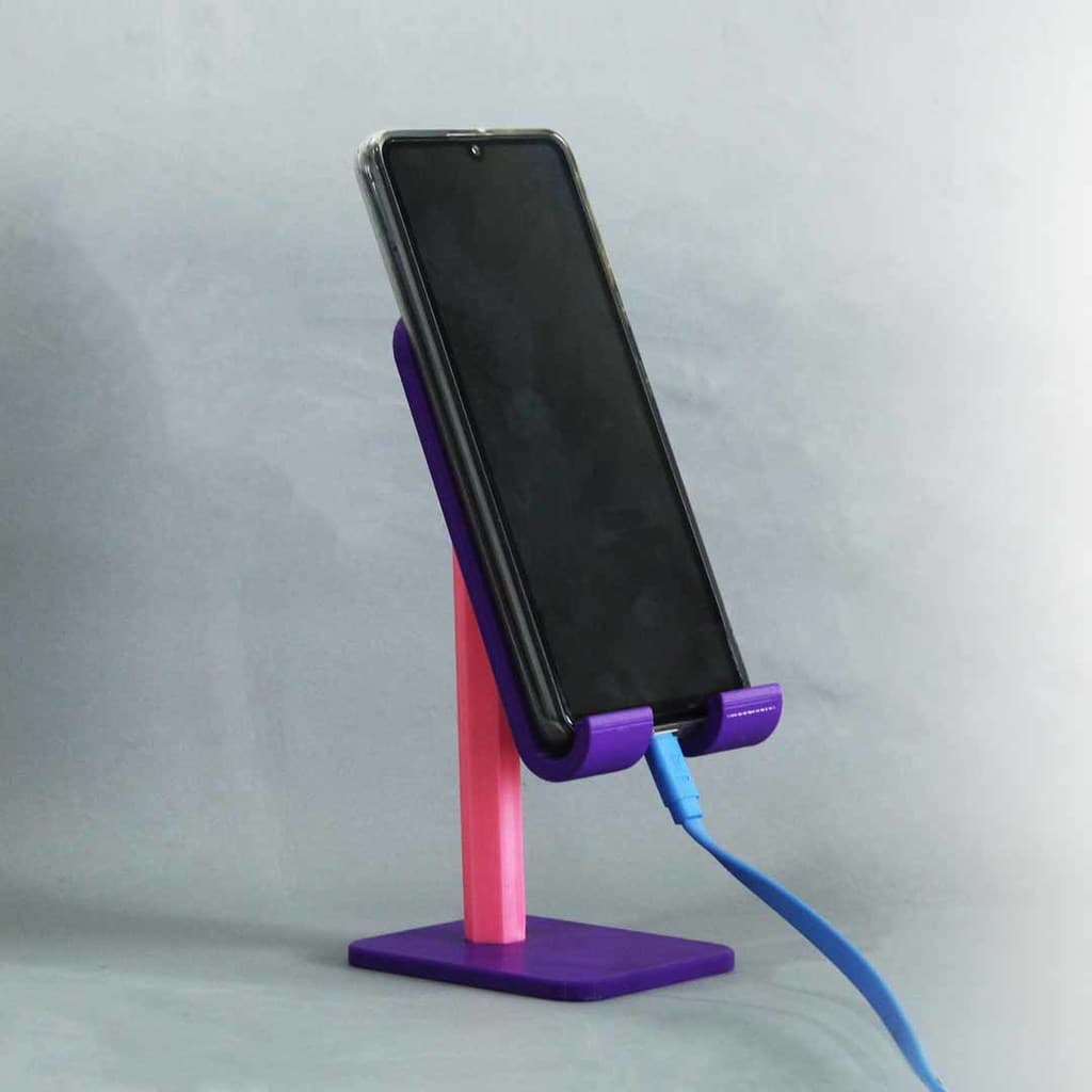 Suporte de celular de mesa