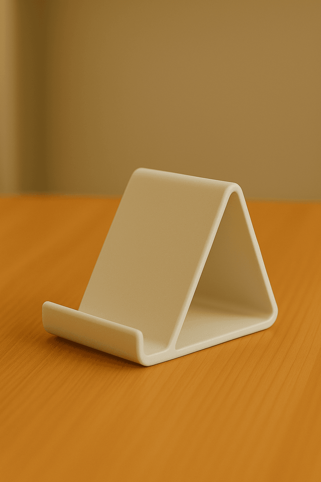 Suporte de mesa celular minimalista