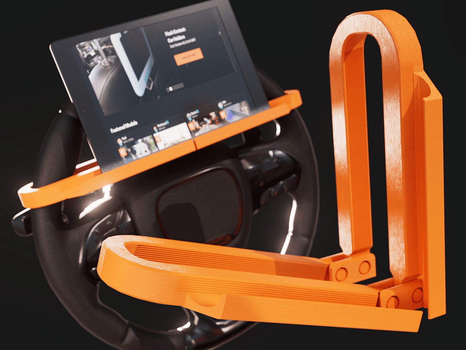 Suporte para tablet dobravel Print in Place